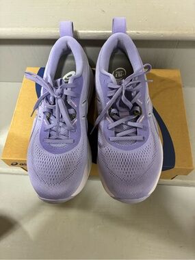 ASICS Lavender Mesh Women's Athletic Sneakers